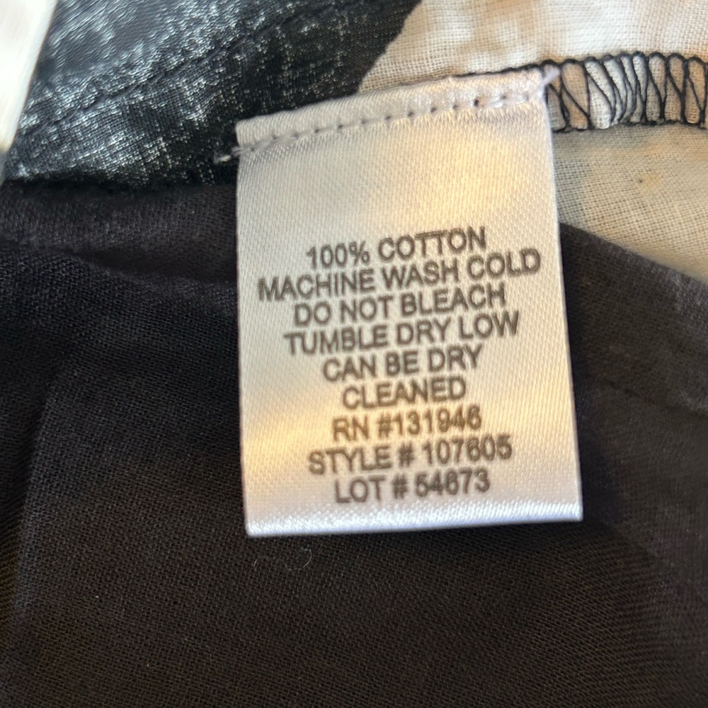 JUDE CONNALLY Faith Cotton Voile  Dress Grand Floral Black Gold XL NWT $198 - Picture 12 of 14